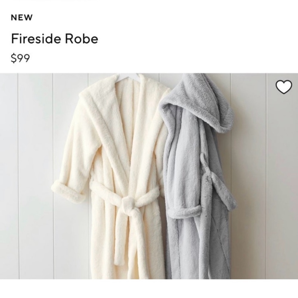 Pottery barn fireside robe